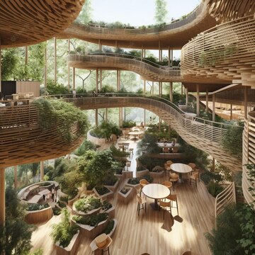 Quand la Nature s'invite chez Vous : L'Art de l'Architecture d'Intérieur Inspirée par la Nature