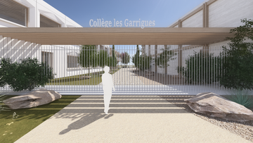 Projet PFE : rénovation du collège Les Garriges à Montpellier
