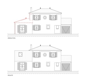 Projet de surélévation à Lattes