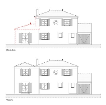 Projet de surélévation à Lattes
