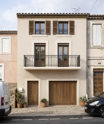 Nîmes — Surélévation d’une maison de ville